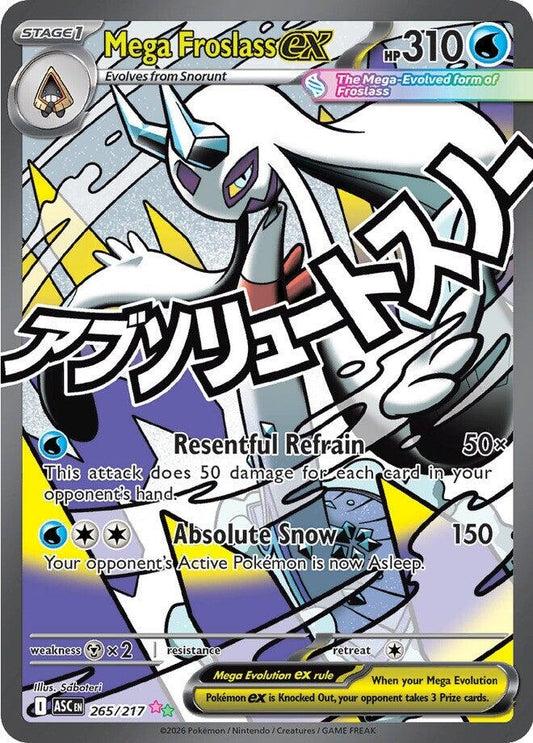 Image for Mega Froslass ex (265/217) - Pokemon