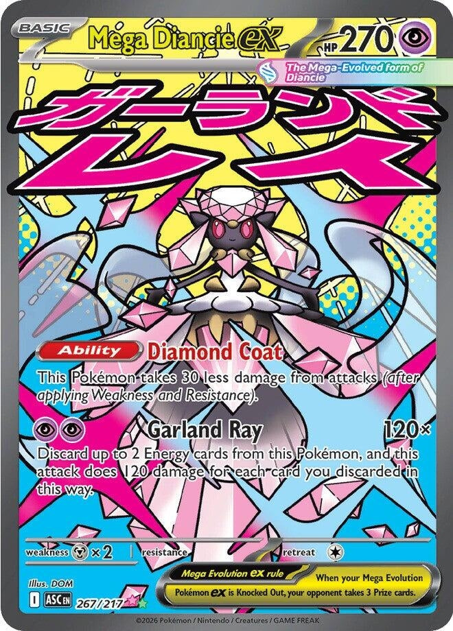 Image for Mega Diancie ex (267/217) - Pokemon