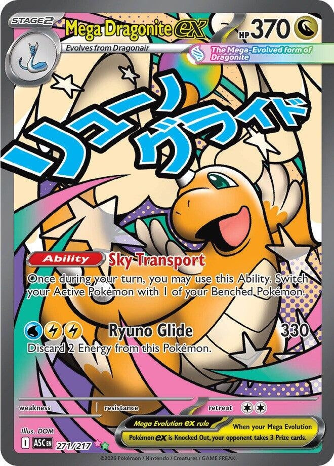 Image for Mega Dragonite ex (271/217) - Pokemon
