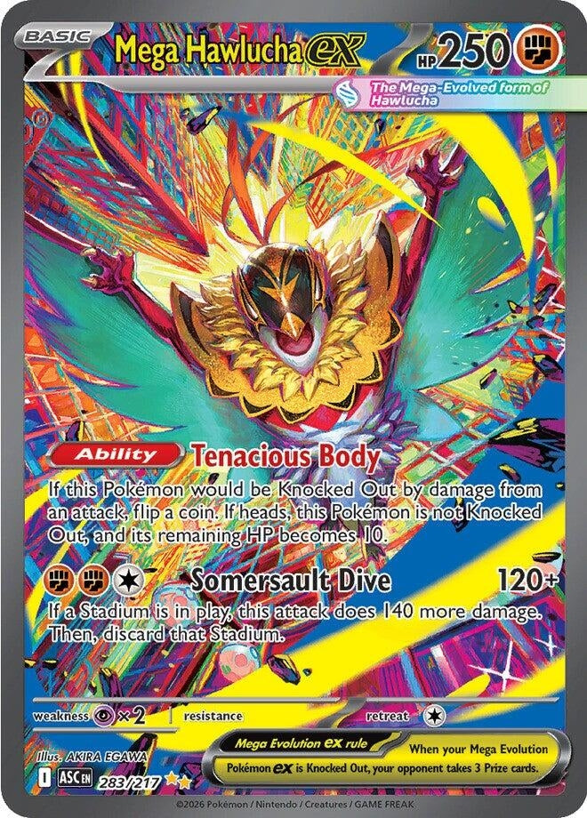 Image for Mega Hawlucha ex (283/217) - Pokemon