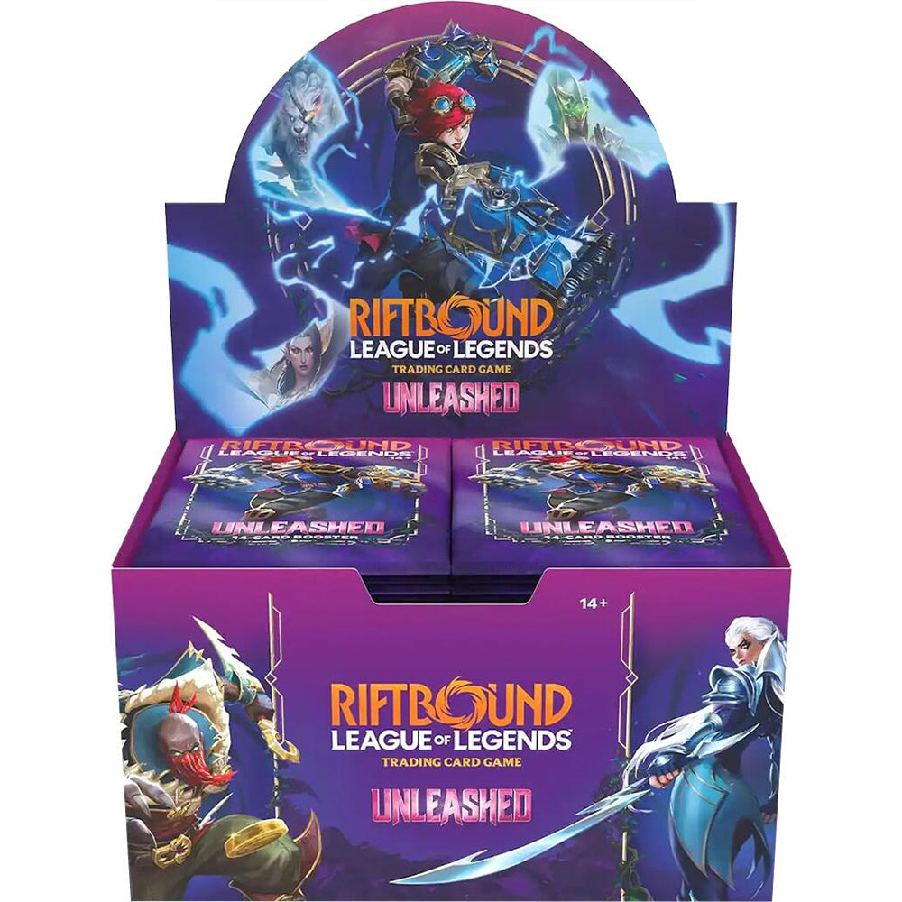 Image for Unleashed - Booster Display - Riftbound: League of Legends Trading Card Game