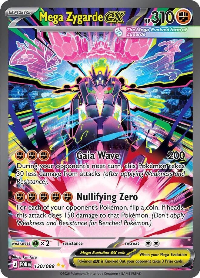 Image for Mega Zygarde ex (120/088) - Pokemon