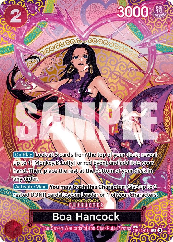 Image for Boa Hancock (SP) (OP12-014) - One Piece Card Game