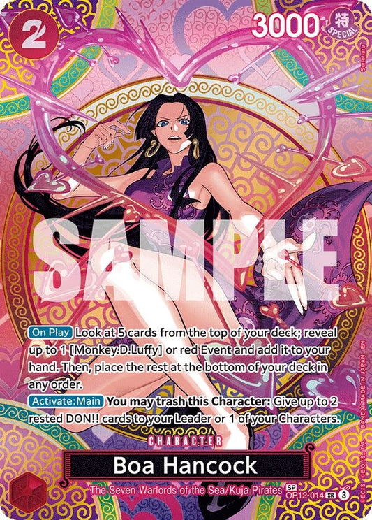 Image for Boa Hancock (SP) (OP12-014) - One Piece Card Game