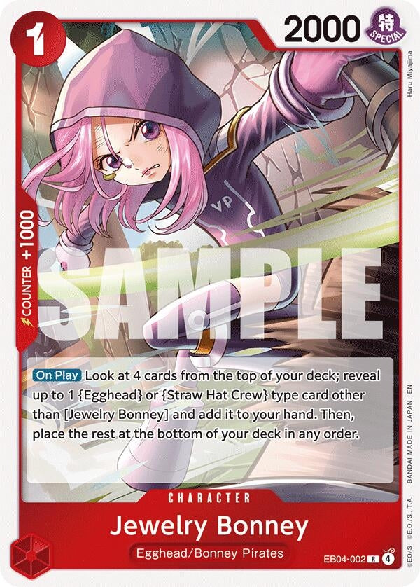 Image for Jewelry Bonney (EB04-002) (EB04-002) - One Piece Card Game