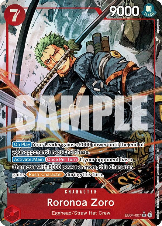 Image for Roronoa Zoro (EB04-007) (Alternate Art) (EB04-007) - One Piece Card Game