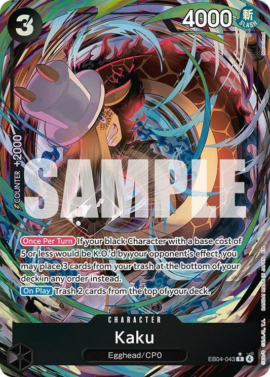 Image for Kaku (Alternate Art) (EB04-043) - One Piece Card Game