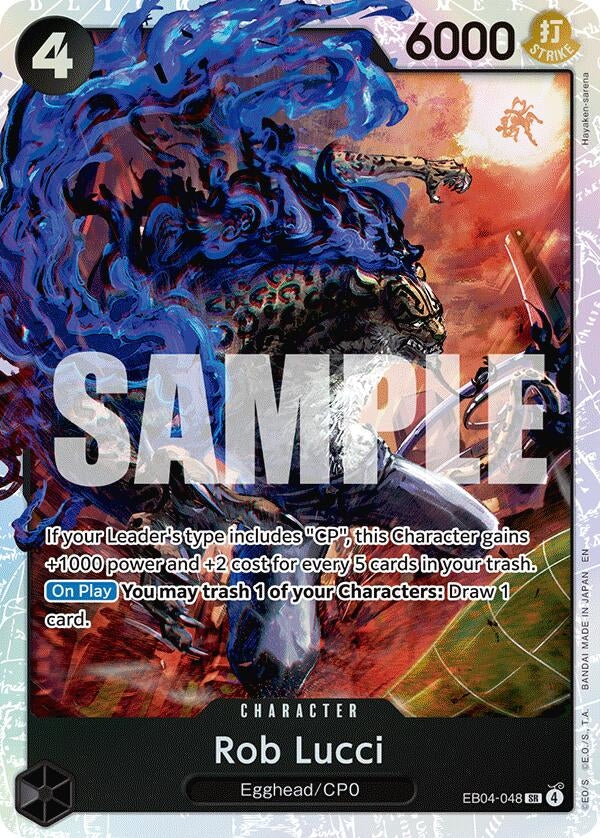 Image for Rob Lucci (EB04-048) - One Piece Card Game