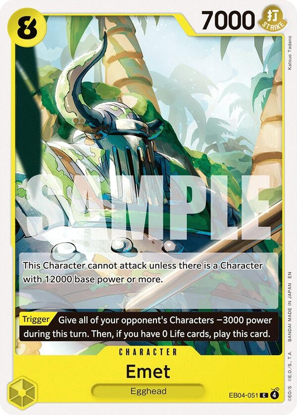 Image for Emet (EB04-051) - One Piece Card Game