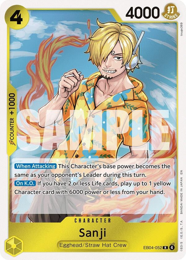 Image for Sanji (EB04-052) (EB04-052) - One Piece Card Game