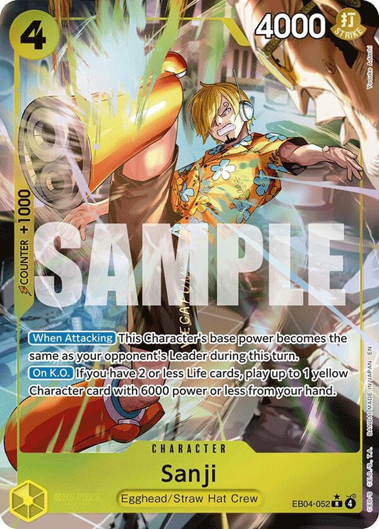 Image for Sanji (EB04-052) (Alternate Art) (EB04-052) - One Piece Card Game