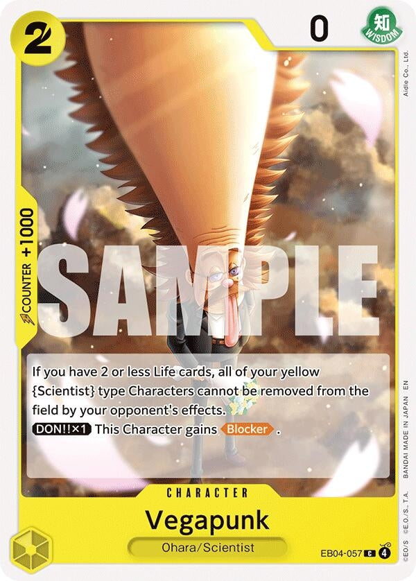 Image for Vegapunk (EB04-057) - One Piece Card Game