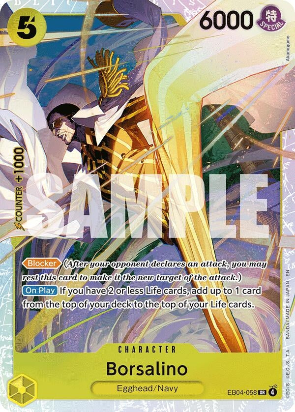 Image for Borsalino (EB04-058) - One Piece Card Game