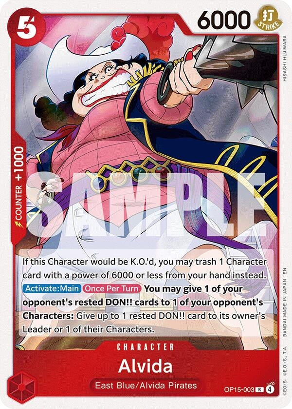 Image for Alvida (OP15-003) - One Piece Card Game