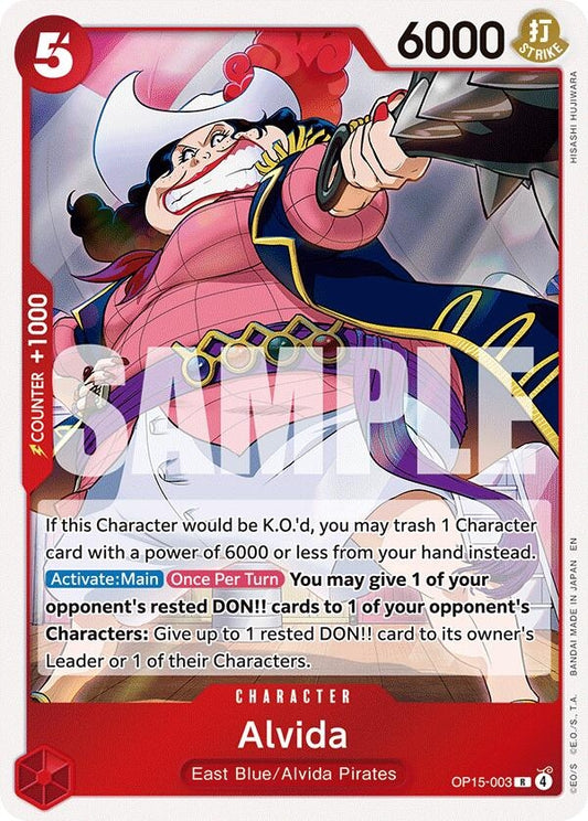 Image for Alvida (OP15-003) - One Piece Card Game