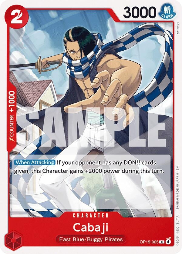 Image for Cabaji (OP15-005) - One Piece Card Game