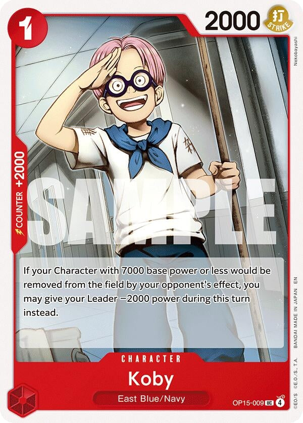 Image for Koby (OP15-009) (OP15-009) - One Piece Card Game