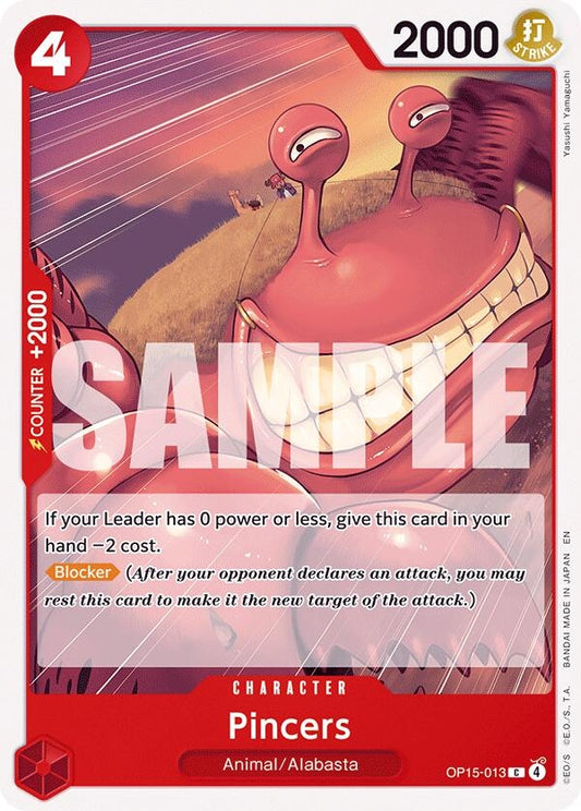 Image for Pincers (OP15-013) - One Piece Card Game