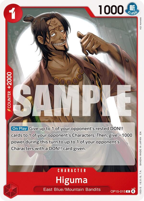 Image for Higuma (OP15-015) - One Piece Card Game