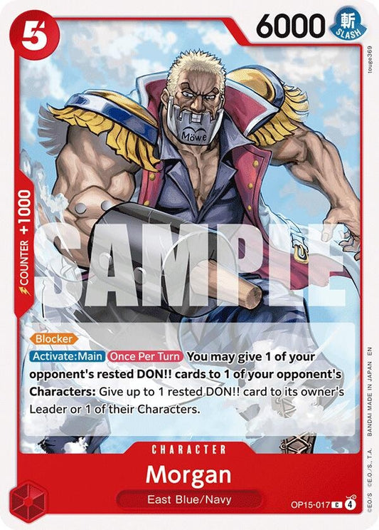 Image for Morgan (OP15-017) - One Piece Card Game