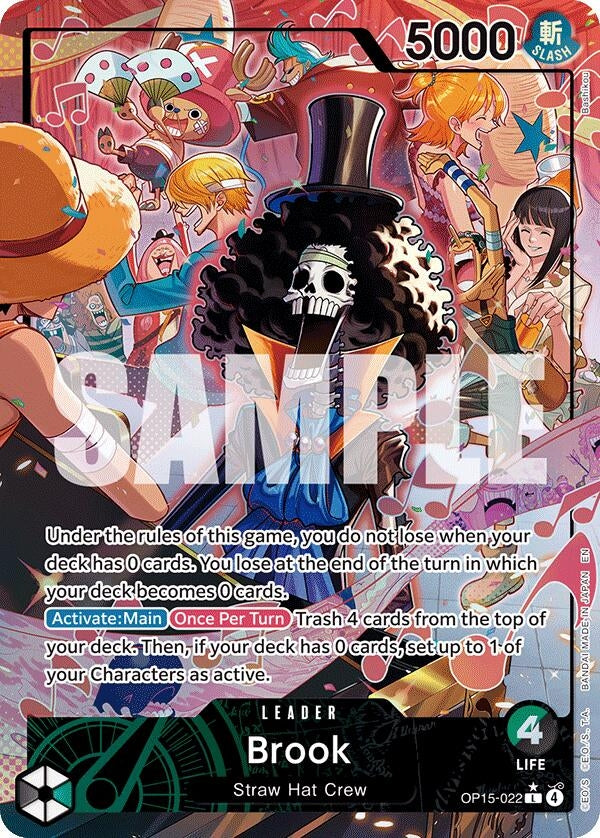 Image for Brook (OP15-022) (Alternate Art) (OP15-022) - One Piece Card Game