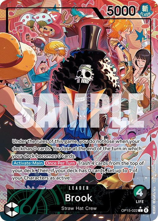 Image for Brook (OP15-022) (Alternate Art) (OP15-022) - One Piece Card Game