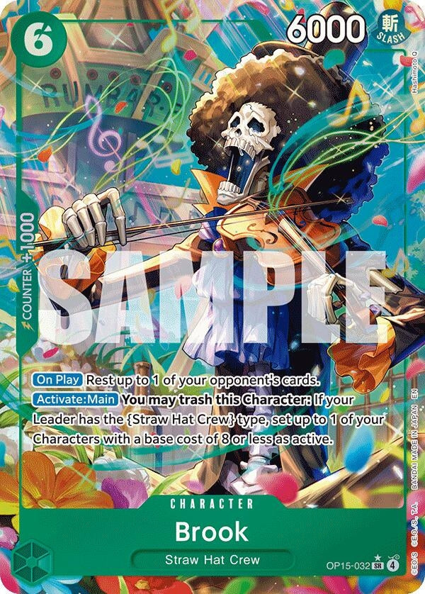 Image for Brook (OP15-032) (Alternate Art) (OP15-032) - One Piece Card Game
