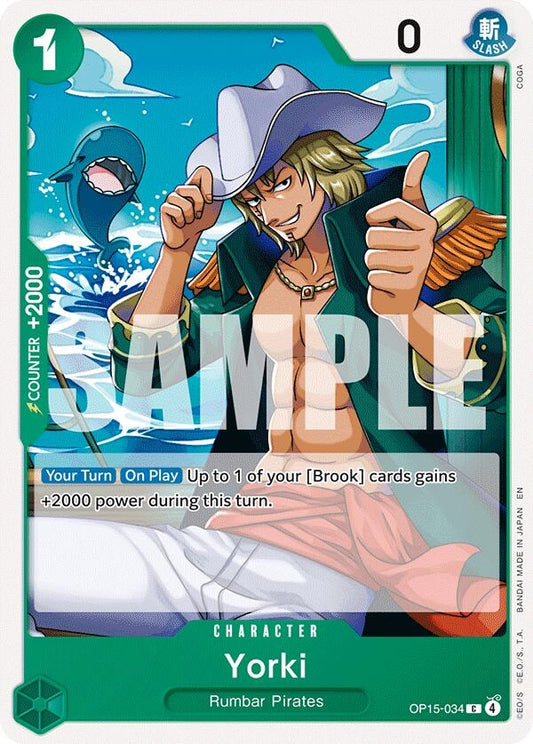 Image for Yorki (OP15-034) - One Piece Card Game