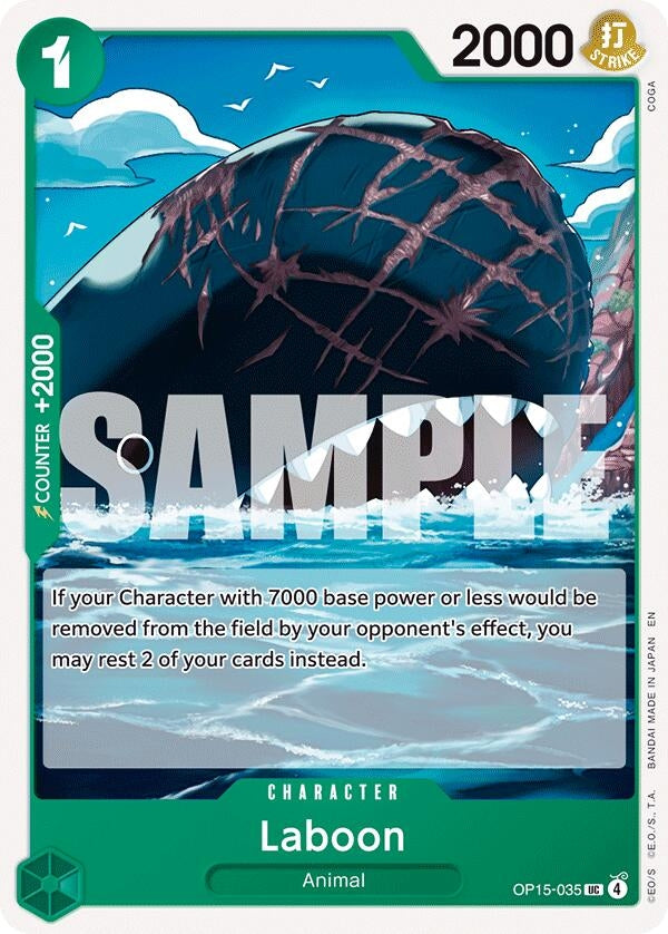 Image for Laboon (OP15-035) - One Piece Card Game