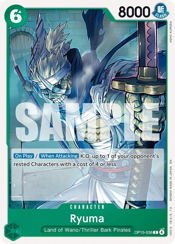 Image for Ryuma (OP15-036) - One Piece Card Game