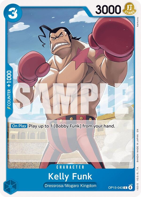 Image for Kelly Funk (OP15-043) - One Piece Card Game