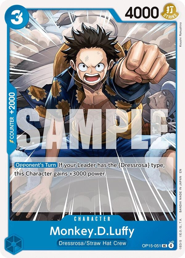 Image for Monkey.D.Luffy (OP15-051) (OP15-051) - One Piece Card Game