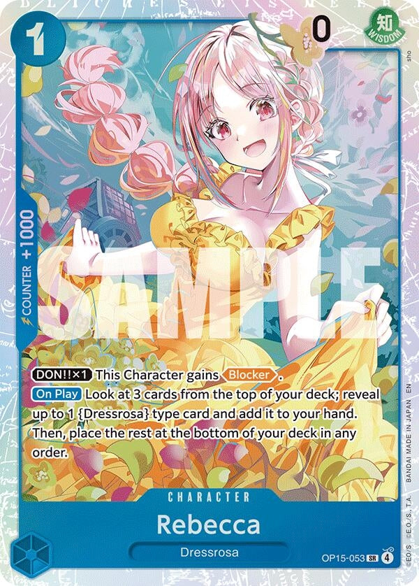 Image for Rebecca (OP15-053) (OP15-053) - One Piece Card Game