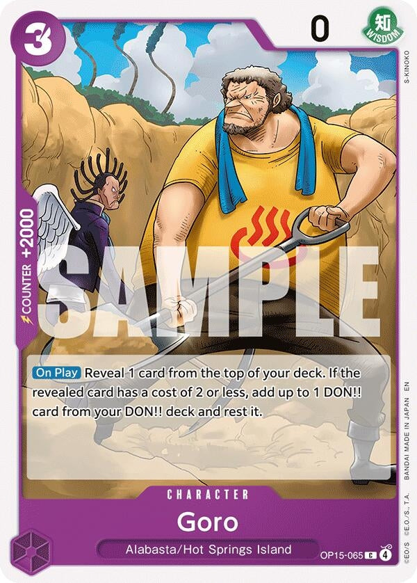 Image for Goro (OP15-065) - One Piece Card Game