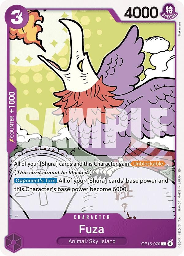 Image for Fuza (OP15-070) - One Piece Card Game