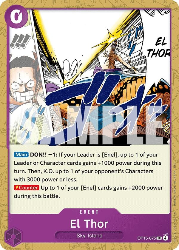 Image for El Thor (OP15-075) - One Piece Card Game