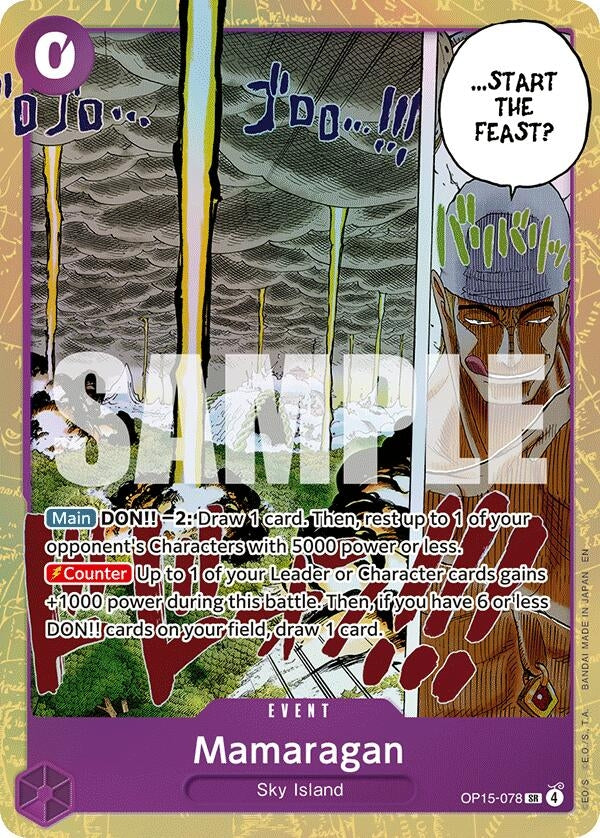 Image for Mamaragan (OP15-078) - One Piece Card Game