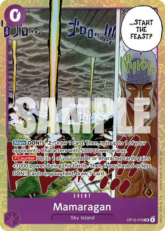 Image for Mamaragan (OP15-078) - One Piece Card Game