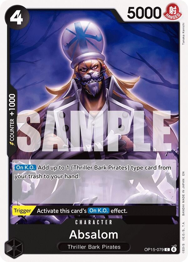 Image for Absalom (OP15-079) - One Piece Card Game