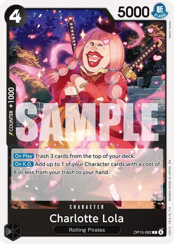 Image for Charlotte Lola (OP15-082) - One Piece Card Game