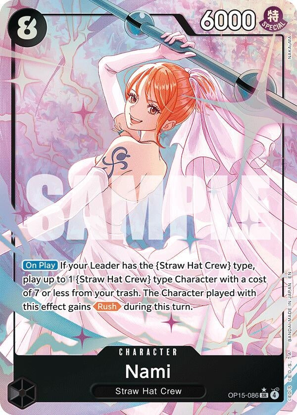 Image for Nami (OP15-086) (Alternate Art) (OP15-086) - One Piece Card Game
