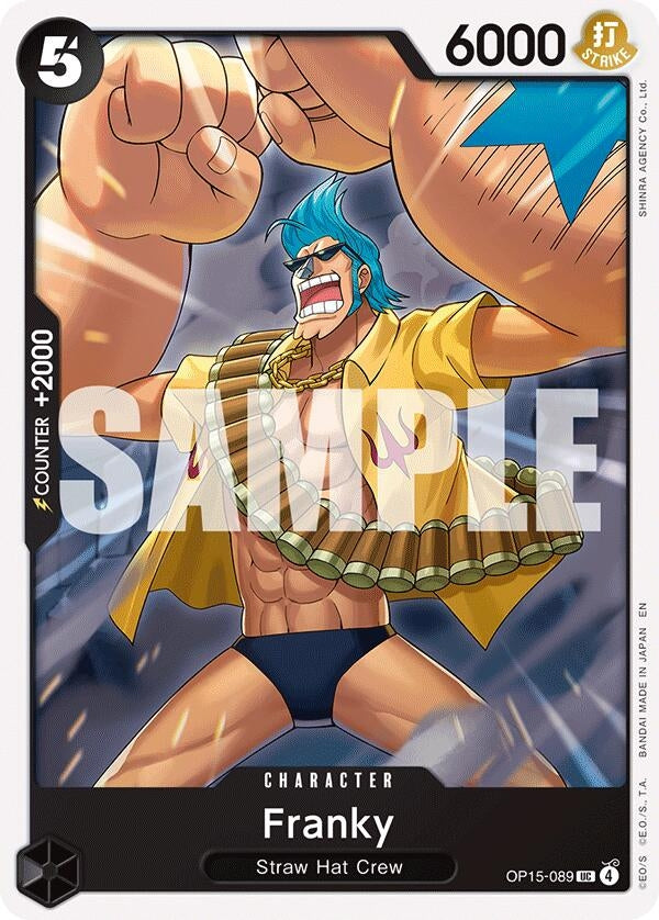 Image for Franky (OP15-089) - One Piece Card Game