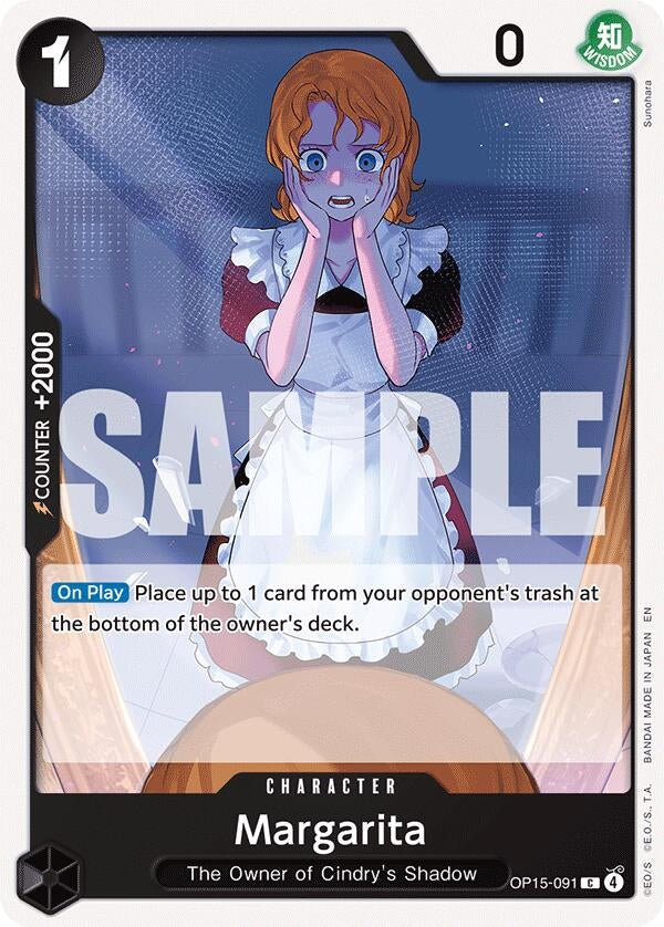 Image for Margarita (OP15-091) - One Piece Card Game