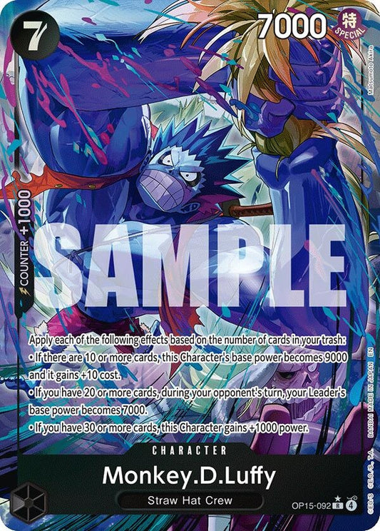 Image for Monkey.D.Luffy (OP15-092) (Alternate Art) (OP15-092) - One Piece Card Game