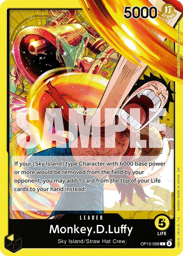 Image for Monkey.D.Luffy (OP15-098) (OP15-098) - One Piece Card Game