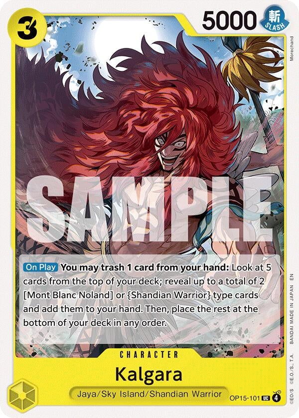 Image for Kalgara (OP15-101) - One Piece Card Game