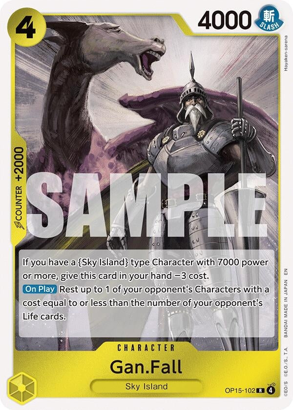 Image for Gan.Fall (OP15-102) - One Piece Card Game