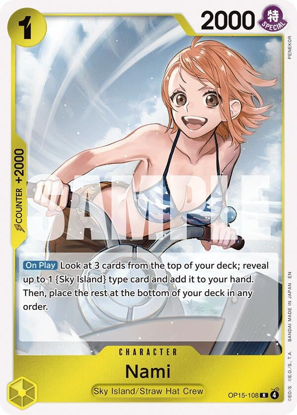 Image for Nami (OP15-108) (OP15-108) - One Piece Card Game