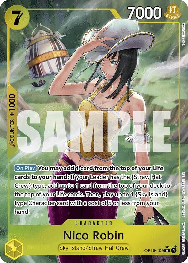 Image for Nico Robin (OP15-109) (Alternate Art) (OP15-109) - One Piece Card Game