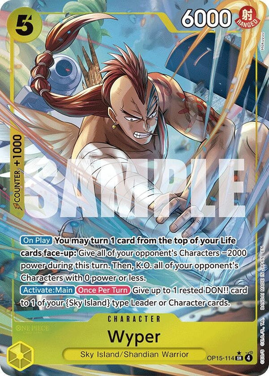 Image for Wyper (Alternate Art) (OP15-114) - One Piece Card Game